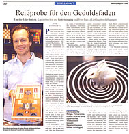 Reißprobe für den Geduldsfaden