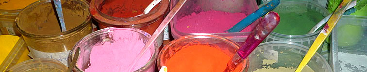 Mit Farben experimentieren in der Malstatt in Bordesholm