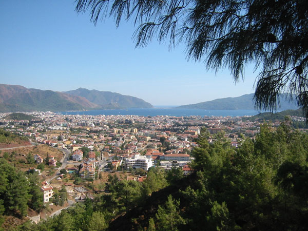 Marmaris vom Berg