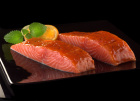 Lachsfilet mariniert