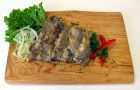 Valluhner Heringspfefferfilet Serviervorschlag