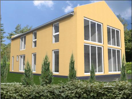 Stadtvilla B197 , große Fensterflächen - das besondere Eigenheim