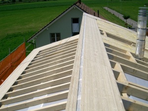 Neubau / Dachgeschoss aus Holz