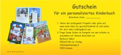 Gutscheine personalisiertes Kinderbuch