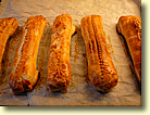 Im Backofen goldbraun backen