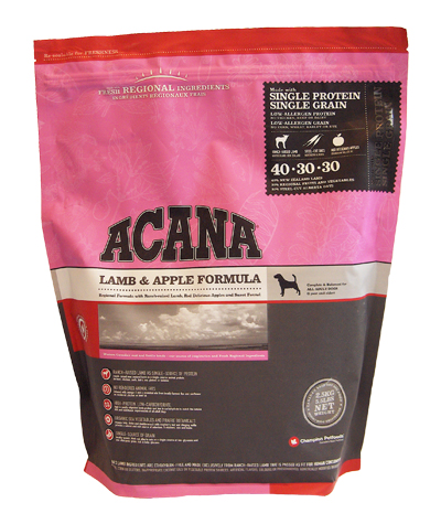 Acana Lamb and Apple Hundefutter