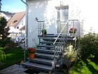 Metallbau Johe, Referenzobjekt Mozartstrasse: Treppe und Gel&auml;nder