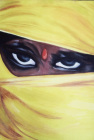 En jaune
