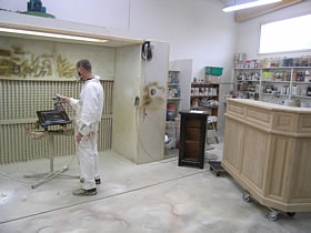 salle de finition