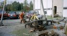 Drehgestelle vom Tender der Dampflok Mikado1244 vor der Aufarbeitung