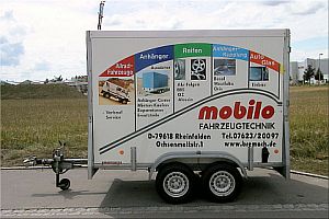 Unser Werbemobil