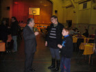 Nadia en discussion avec Mister Bigoudi Nadia en discussion avec Mister Bigoudi