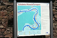 Wanderkarte Moselkrampen der Steillagenweine