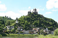Die Reichsburg das Wahrzeichen von Cochem