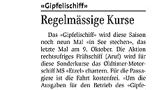 Regelmässige Kurse