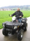 Christian unterwegs mit Polaris Sportsman