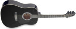 GUITARE FOLK STAGG SW203BK