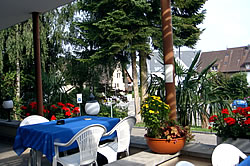 Unsere Gartenterrasse