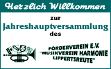 Jahreshauptversammlung des F&ouml;rdervereins