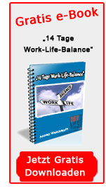 Coaching Gratis E-Book "13 Tage Work-Life-Balance" - Jetzt Downloaden