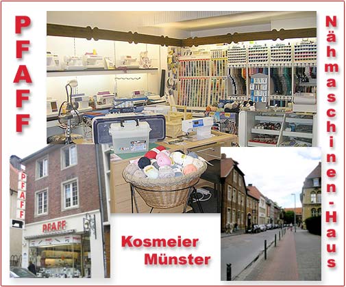 Pfaff Nähmaschinenhaus Kosmeier Münster