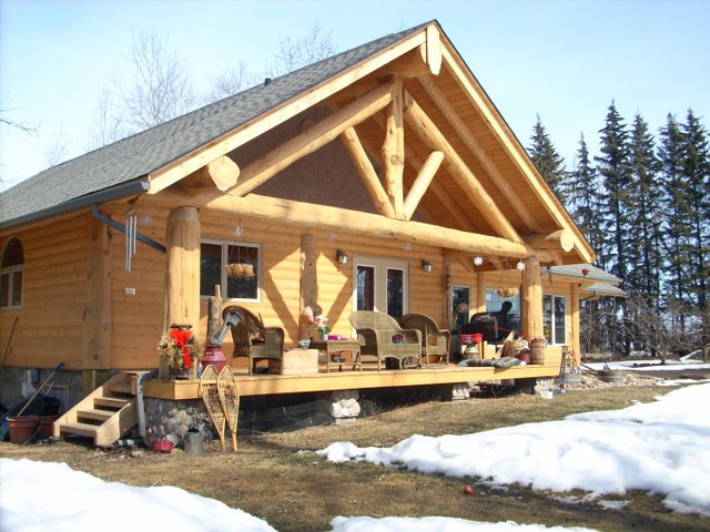 Naturhaus Lanz - Holz Blockhaus