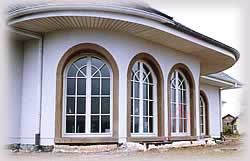 Sandstein-Fensterb�gen