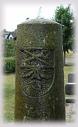 Detail Brunnensäule