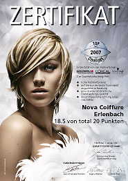 Top Coiffure 2007 - NOVAcoiffure Erlenbach