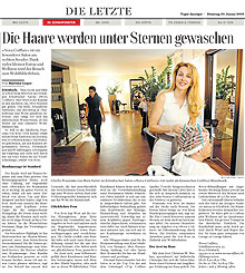 Chefin Franziska von Rotz bietet im Erlenbacher Salon «Nova Coiffure» viel mehr als klassisches Coiffeur-Handwerk.