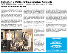 Schönheit + Wohlgefühl in exklusiver Ambiente