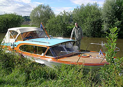 OBCZ - Zürichsee-Woche - Motorbootausflug zur Grynau - Landfall im Seitenkanal