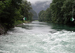 OBCZ - Zürichsee-Woche - Linthkanalfahrt in den Walensee - Einfahrt in die Stromschnelle bergwärts