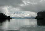 OBCZ - Zürichsee-Woche - Linthkanalfahrt in den Walensee - Einfahrt in Walensee bei Wesen