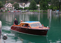 OBCZ - Zürichsee-Woche - Linthkanalfahrt in den Walensee - M/L Hillbilly vor Wesen
