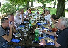 OBCZ - Zürichsee-Woche - Insel Schönenwerd - Mittagessen