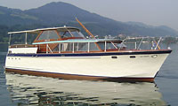 Oldtimer Boot Club Zürichsee OBCZ - ML Sinus III 1964