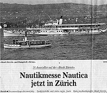 Nautikmesse Nautica in Z&uuml;rich