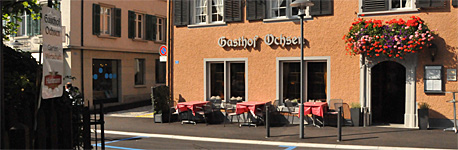 Gasthof Ochsen K&uuml;snacht mit eigener Gartenwirtschaft
