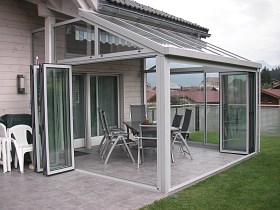 Wintergarten offen