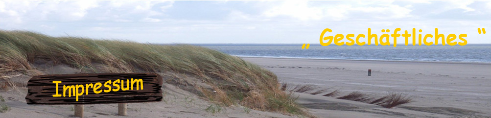 Kontaktdaten und Impressum von der Ferienausvermietung auf der Nordseeinsel Ameland