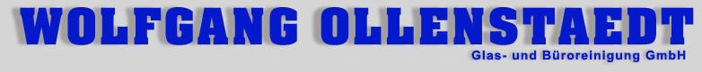 Wolfgang Ollenstaedt GmbH - Glasreinigung und B�roreinigung Hamburg
