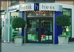 Eingang zum Gesch&auml;ft auf der Dellbr&uuml;cker Hauptstra&szlig;e