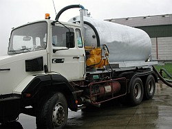 Cuve sur camion