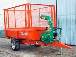 Remorque pour micro-tracteur