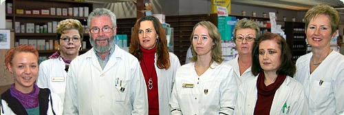 Das Team der Paracelsus Apotheke