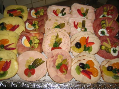 Partyservice Kussmaul Stuttgart-Degerloch belegte Brötchen