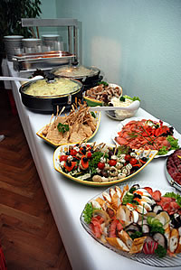 Partyservice Kussmaul Stuttgart-Degerloch Melone mit Schinken / Copyright Pixelacts - Fotolia.de