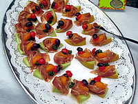 Partyservice Kussmaul Stuttgart-Degerloch Melone mit Schinken