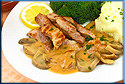Geschnetzeltes mit Champignons